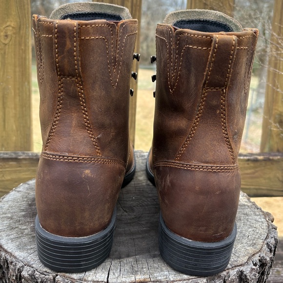 Ariat Heritage Lacer II Western Boots Distressed Brown size 8 - Picture 4 of 9